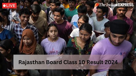 RBSE 10th Result 2024 Updates: Meet Class 10  .